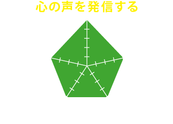 参加して得られるのは「心の声を発信する」