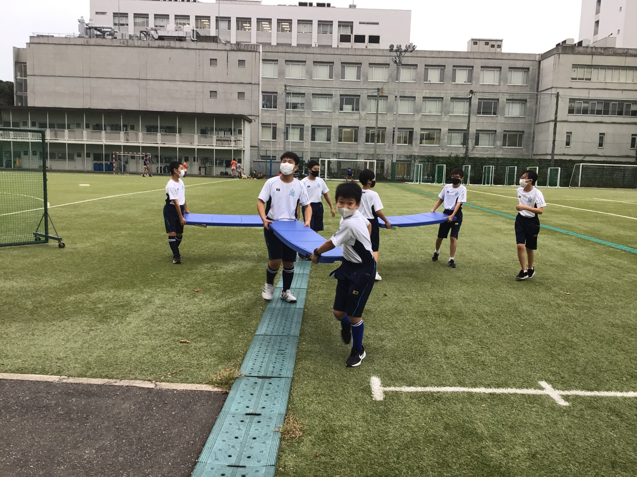 中学校体育大会 体育大会前日！ | フォトログ | 中部大学春日丘中学校［中高一貫教育］