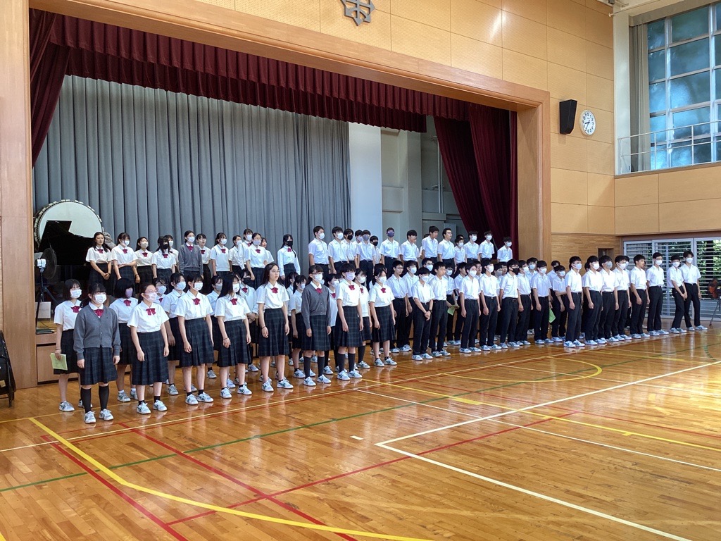 合唱コンクールまであと少し！ | フォトログ | 中部大学春日丘中学校